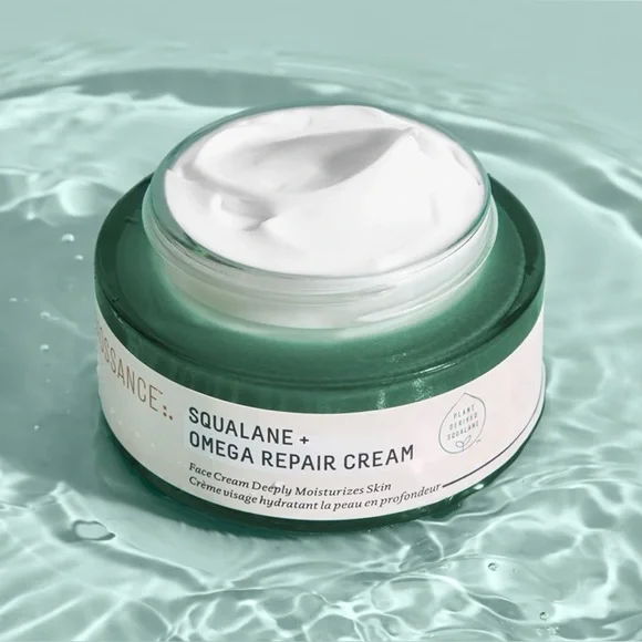 NIB RETAILS $60 50ml 1.69 oz Biossance Squalane + Omega Repair Cream - Picture 1 of 6